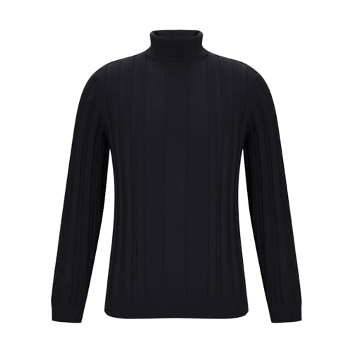 Mens for Man High Neck Sweater Crochet Thermal Knit Basic Winter Fall 2025 Fashion Y2K3