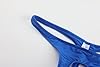 Faringoto String exposé pour homme – String rehaussant le renflement avec espace scrotal pour un confort et une confiance ultimes, bleu, Small #3