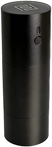 Anakao F2 Brew Grinder-Electric Burr Coffee Grinder, Stainless Steel Conical Burr, Internal Adjustable Setting for Drip,French Press,Cold Brew;Aluminum body Rechargeable Coffee Grinder