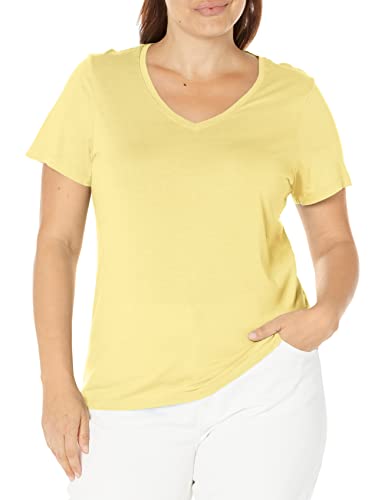 Image of HUE Women's 3 /4 Sleeve V-Neck Sleep Tee