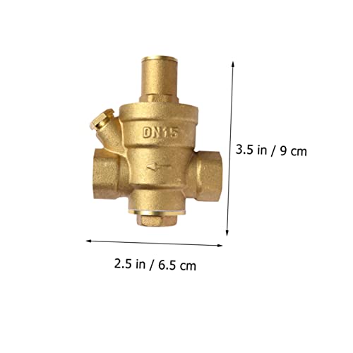 Régulateur de pression eau laiton vanne alimentation camping filtre - 7