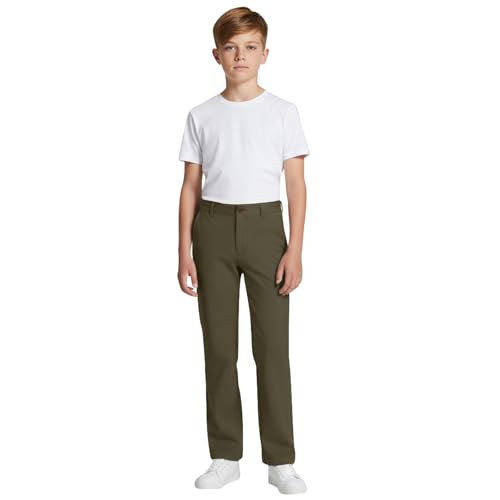 Pantalon habillé enfant stretch de 5 à 16 ans pour fille et garçon