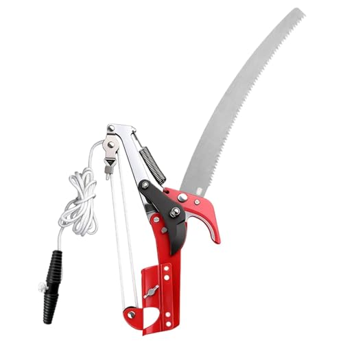 Cortasetos de mano para poda | Cortasetos ajustable con barra, para poda de árboles – para jardín, patio, terraza, , palmeras, cuidado del verde, setos y paisajismo