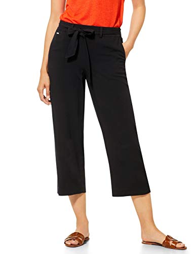 Preisvergleich Produktbild Street One Damen 373198 Emee Wide Leg Hose, Black, W36 / L26