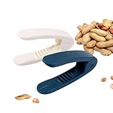 2 Pack Nut Cracker, Manual Peanut Sheller Chestnut Cutter Nut Sheller Pecan Walnut Opening Tool Pecan Sheller Cracker for Peanuts & Melon Seeds