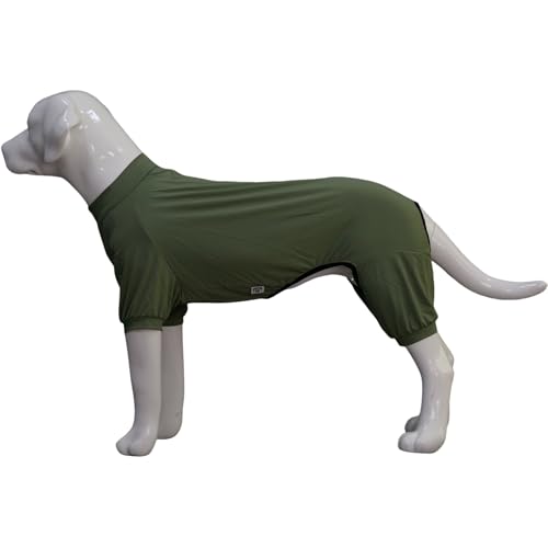 JPETTO犬服 春夏 ロンパース つなぎ 犬の服 パジャマ 防虫 ひんやり ドッグウェア タンクトップ 通気性 犬用 Tシャツ 涼やか UVカット 脱毛保護 小中大型犬 4729