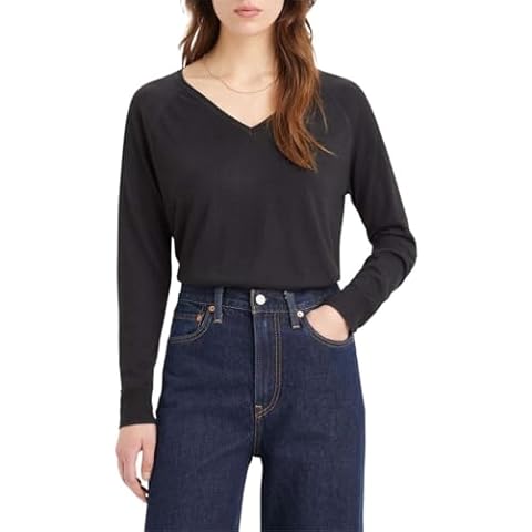 Levi's Women's Caviar V-neck Sweater Cover