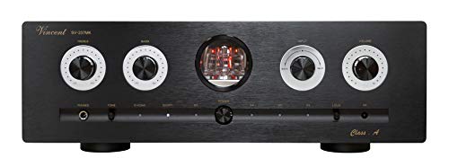 Vincent SV-237MK High-End Hybridverstärker, für warmen Röhren-Sound, Stereo HiFi-Verstärker mit...