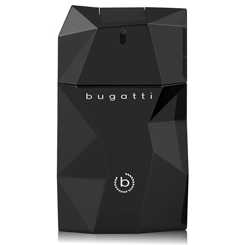 bugatti Parfüm Herren „unlimited black“ 100 ml I Eau de Toilette Herren mit schwarzem Pfeffer, Patchouli, Weihrauch & Amber I Kraftvoll, elegant & modern I Orientalisch-holziges Männer Parfüm