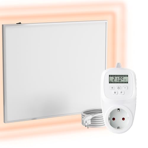 UMBRELLA® F300 Infrarot Wandheizung 300W mit TH12 Thermostat –...