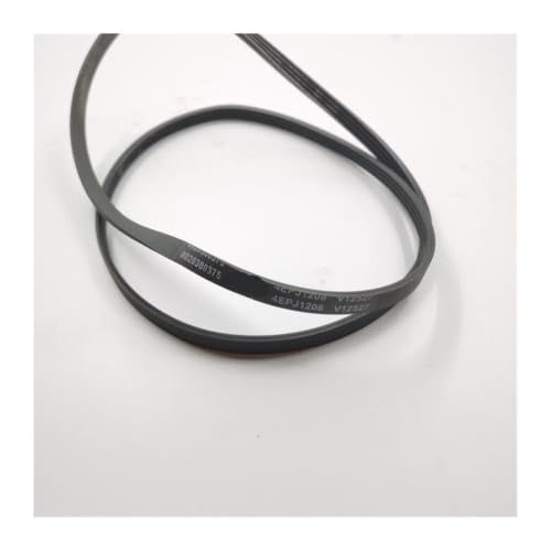 Correa de lavado de tambores 5EPJ1208 compatible con motor Haier 2