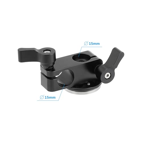 Image of Photography Studio 15mm Rod Clamp Connecting Handle Adapter for DSLR Camera Cage Handgrip Video Equipment Acce