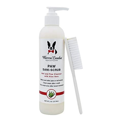 Warren London Paw Sani Scrub with Brush, 237 ml Cover