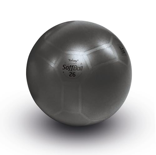TONKEY ACTIVE LIFE - Palla Pilates [15-22-26-30-40 cm] SoffBall Maxafe - Fitball per Yoga, Fitness, Pilates, Fisioterapia e Riabilitazione - Accessori e Attrezzi per Allenamento a Casa e in Palestra
