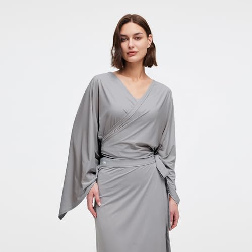 Women Travel Scarf Sun Protection UPF 50+ Shawl Wrap Cooling Swimsuit Beach Cover Up Blanket SLO6M236YT4