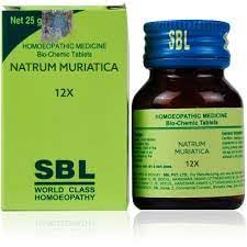SBL Natrum Muriaticum 12X (25g) || Pack of 4