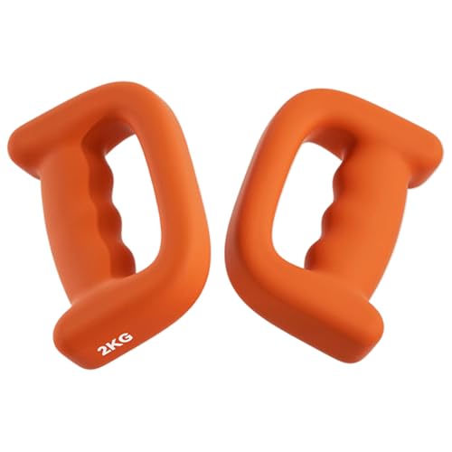 Juego de mancuernas para mujer – Kit de pesas de fitness de 2 piezas, equipo de entrenamiento de mano compacto | Equipo de entrenamiento de fuerza, pilates, caminar y rutinas de gimnasio en casa