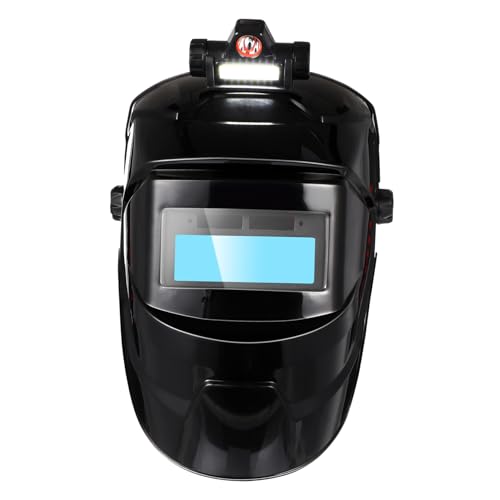 MUCKLILY Convenient Welder Mask Auto Darkening Welding Helmet Solar-powered Safety Hood