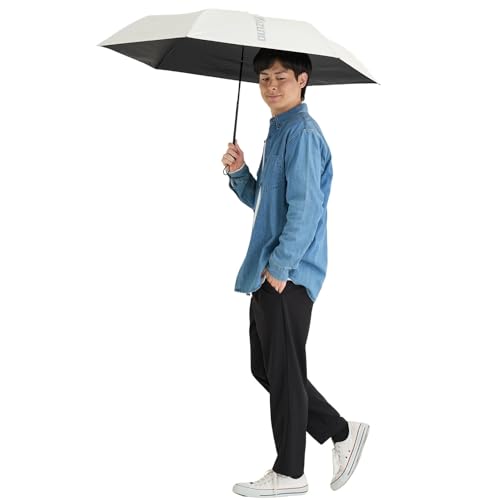 MIZUNO(ミズノ) 軽量 大きいサイズ 日傘 折りたたみ傘 遮熱 一級遮光 UVカット 晴雨兼用 6本骨 60cm 52421 の商品画像 3
