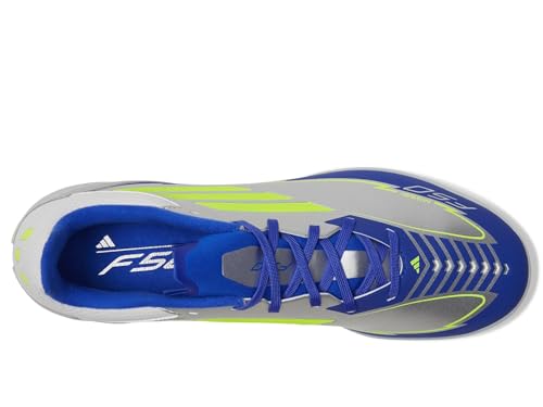 adidas Mens F50 League Messi Turf Soccer Cleats - Silver, Yellow3