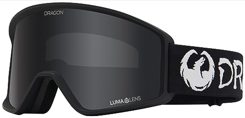 Dragon Unisex DXT OTG Snow Sport Goggle - Classic Black Frame | Lumalens Dark Smoke Lens