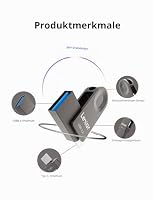 Lexar USB-Stick 3.2 128 GB, Gen 1, USB C & USB A, Lesegeschwindigkeit bis zu 100 MB/s, unterstützt OTG, Metallspeicher für PC, Laptop, Auto, TV, Smartphone Typ C, Android – Ansicht 4