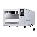 【KCNN新モデル発売】ポータブルエアコン、超省電力、静音、冷蔵、アウトドアキャンプテント、完全な付属品、かさばらない、キャンプ、自宅、リビングルーム、寝室、オフィス、夏の暑さ緩和 (A01（冷房のみ）+リモコン)