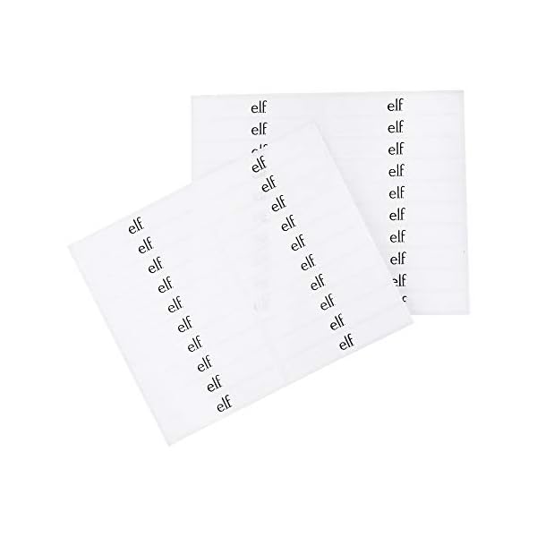 e.l.f., Line & Define Eye Tape, Skin-Safe Makeup Tape, Latex-Free, Helps Create Dramatic and Defined Eye Looks, 2 Sheets of 20 Strips (40 Strips), 20 Count (Pack of 2)