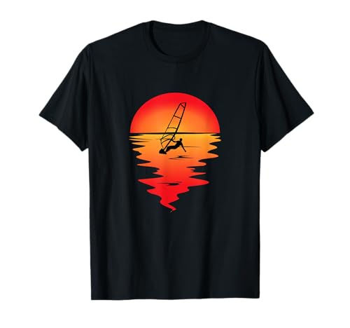 surfista en el atardecer surf Tabla de surf Camiseta