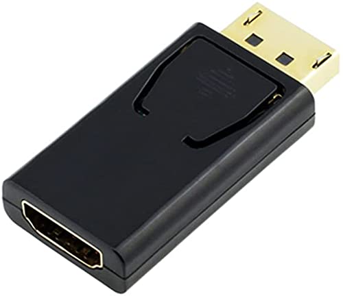 Adaptador de puerto de pantalla 1080P/4K a HDMI macho hembra compatible con DisplayPort DP a HDMI, cable convertidor inteligente a la moda