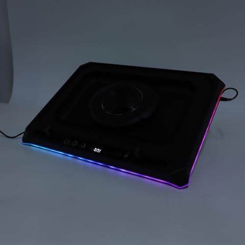 Base de enfriamiento para laptop con ventilador de 5.5 pulgadas miniatura 6