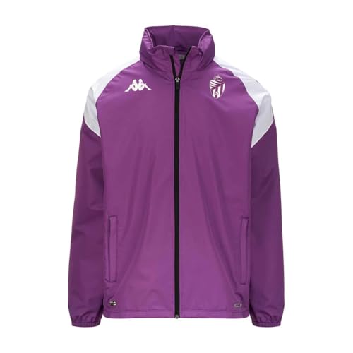 Kappa chaqueta ADVERZIP PRO 7 VALLADOLID 23-24, S, Morado/Blanco, Hombre