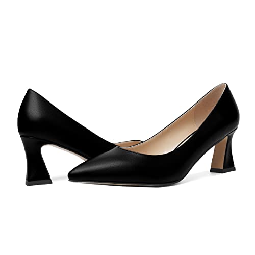 ROSERWISH Womens Sexy Pointed Toe Elegant Party Slip On Matte Stiletto High Heel Pumps Dress Shoes 2.5 Inch 6