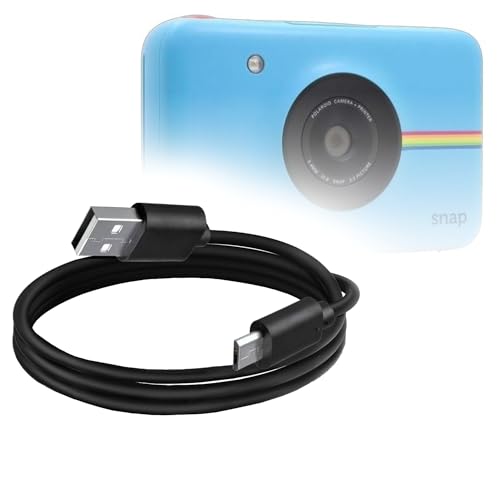BoxWave Cable Compatible with Polaroid Snap - DirectSync Cable, Durable Charge and Sync