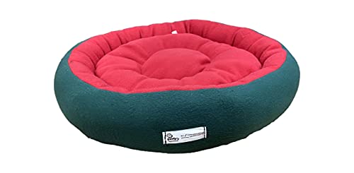 Image of Premium Medium Size Dog Bed for Medium Dogs and Puppies Anti Skid Bottom Washable Orthopedic Big Dog /cat Beds Red /Green