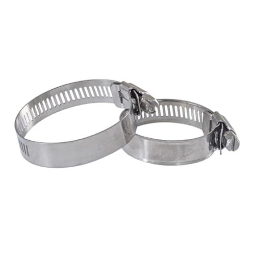 Braçadeira de mangueira ajustável, 1-10 peças, 6-82mm, aço inoxidável, clipe de mangueira, trava de
