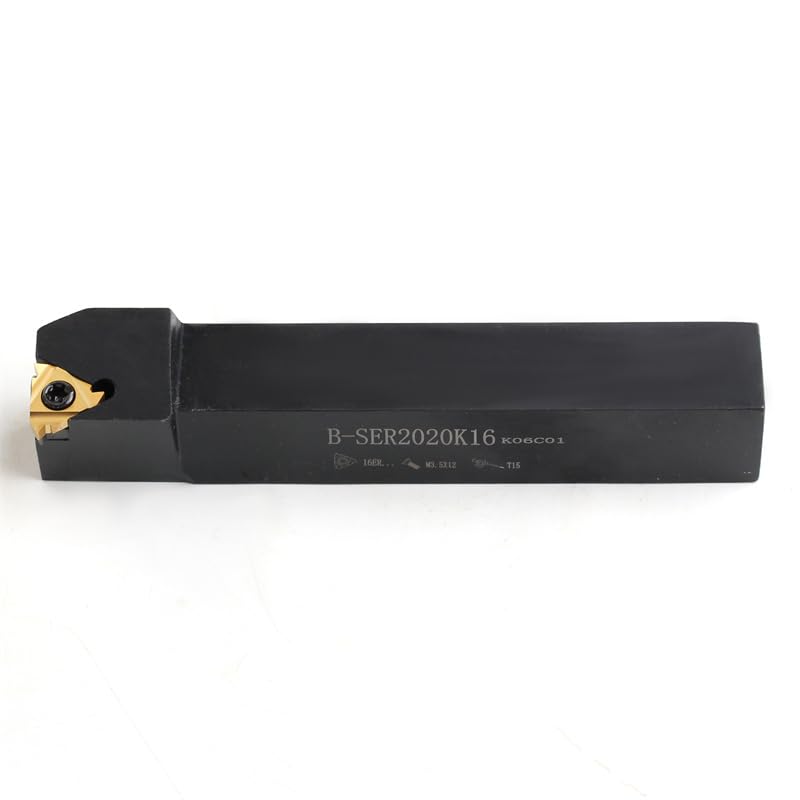 1PCS B-SER/SER/SEL 1010 2525 1212 CNC Lathe Machining Cutter External Threaded Tool Threading Toolholders Thread Turning Holder(SEL1010H11)