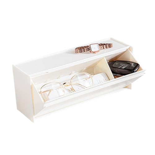 Genérico Magnetic Fridge Storage Box | Magnetic Rack Shelves For Side Of Refrigerator | Kitchen Mag-netic Teabag Holder Box | For Home Apartment Bedroom Bathroom Cabinet Door Pantry Countertop