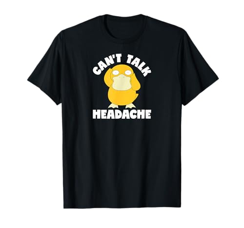 Pokmon - Psyduck - Cant Talk Headache T-Shirt