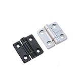 Zinc Alloy Electroplated Hinge with Arbitrary Stop Damping Torque Flat Industrial Door 1Pcs(Electroplatedchrome-[torquevalue-1.5nm])