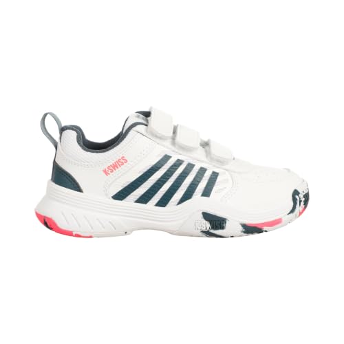 Zapatillas K-Swiss Court Express para niños con suela omni para todas las superficies