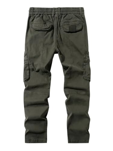Image of LookMark Men's Cargo Pants Stylish and Comfortable | Men's Cargo Pants with Multiple Pockets | Ideal for Casual Wear, Outdoor Activities, and Everyday Use