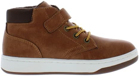 POLO RALPH LAUREN Boy's Polo Court Sneaker Boot (Little Kid) Tan Burnished 12 Little Kid M | Image 1