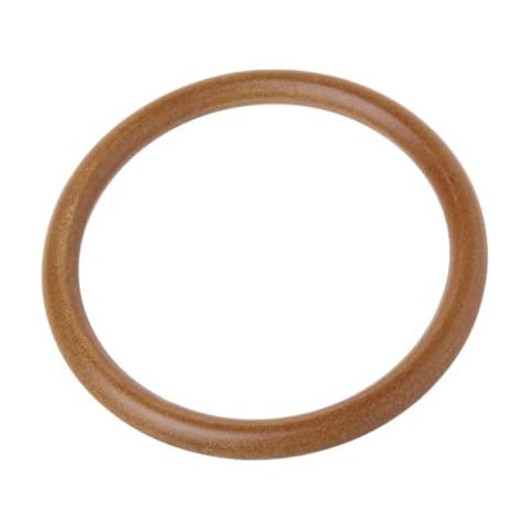 JENOR Round Wooden Handle For Handmade Handbag DIY Tote Purse Frame Making Bag Hanger Cover