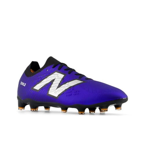 New Balance Unisex Tekela Magia Low Laced Fg V4+ Soccer Shoe, Infinity Blue/Metallic Silver/Black, 11 US Men4