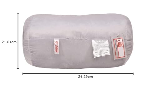 Mark Feldstein & Associates Coca Cola Diet Coke Can Classic Gray Embroidered Plush Throw Pillow, 13 in