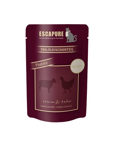 Katze Senior Lamm & Huhn, Pastete 12x 100g
