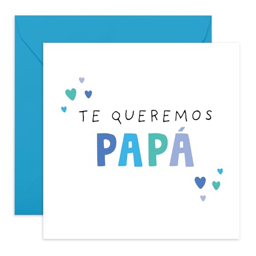 Central 23 Cartão de aniversário pai graças dia do pai filho filha homens pai vem com autocolantes presente de aniversário bonito presente