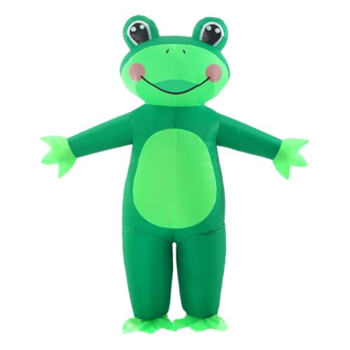 Inflatable Frog Costume Blow Up Inflatable Costume Adult For Party Cosplay Halloween