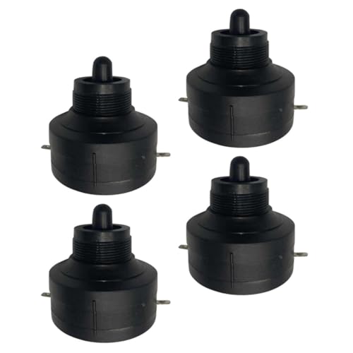 Bocina de coche de plástico negro resistente, el accesorio moderno para disfrutar de tu música